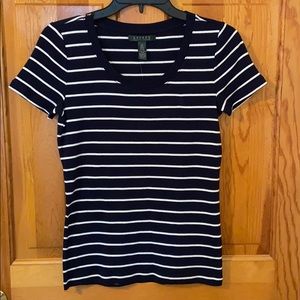 NWT Ralph Lauren Polo Women’s Striped T-shirt
